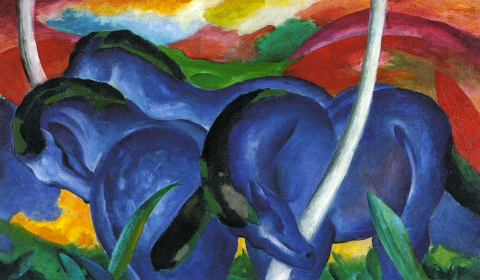 The-Large-Blue-Horses-1911-Der Blaue Reiter